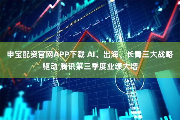 申宝配资官网APP下载 AI、出海、长青三大战略驱动 腾讯第三季度业绩大增